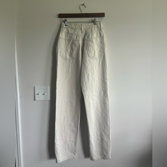 $10 sale 🍓Triarchy jeans off white straight leg high‎ waisted size 26 - Picture 9 of 9